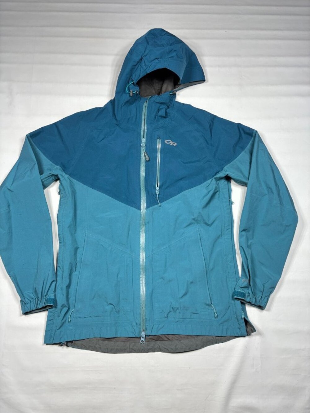 Outdoor Research Aspire II GORE-TEX Jacket Women TorsoFlo Blue Rain Shell Vent